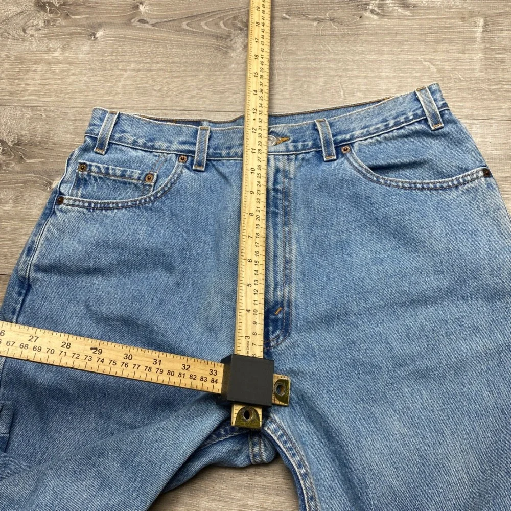 Levi's 512 Jeans Mens 36x30 Blue Vintage Made USA 2000 Straight Leg Denim‎